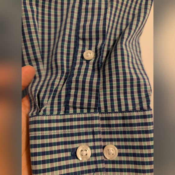 Nautica Pleated Shirt M - Picture 6 of 7